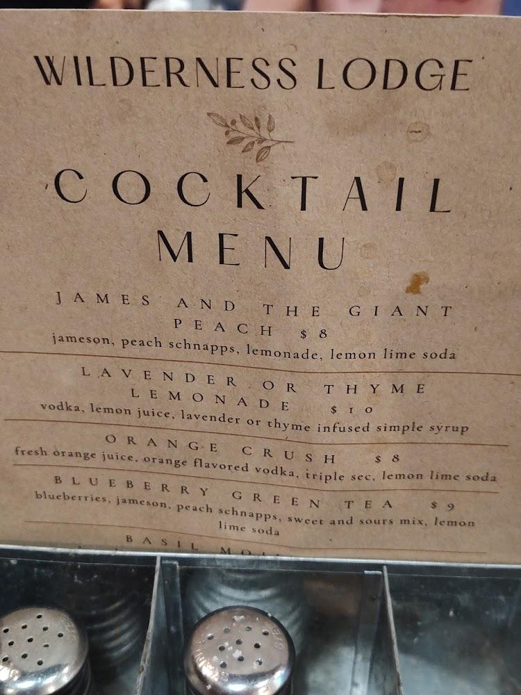 New Lancaster Valley Wilderness Lodge Menu image 3
